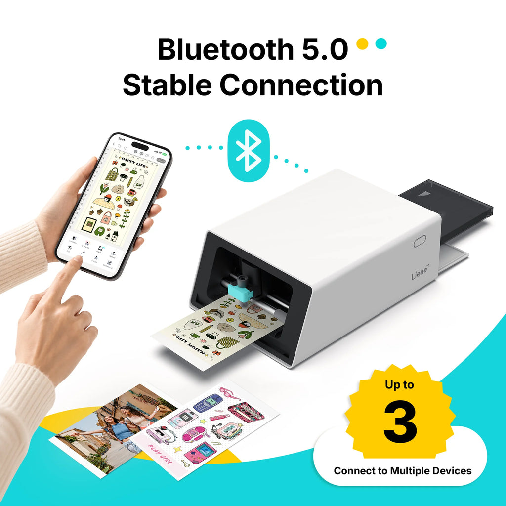 LIENE PixCut S1 Photo Sticker Printer and Cutter