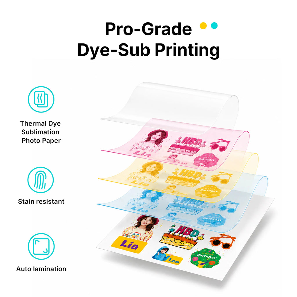LIENE PixCut S1 Photo Sticker Printer and Cutter