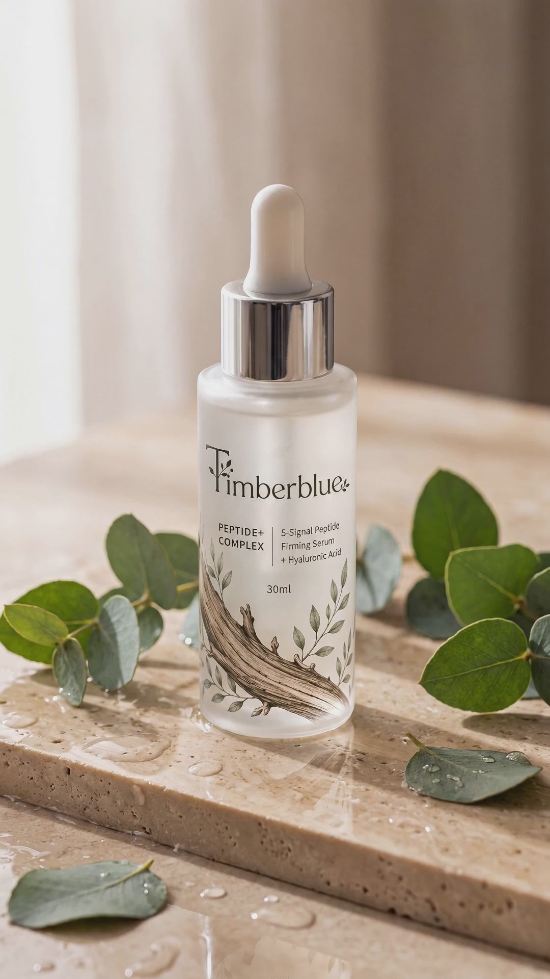 Timberblue Peptide+ Hyaluronic Acid Serum